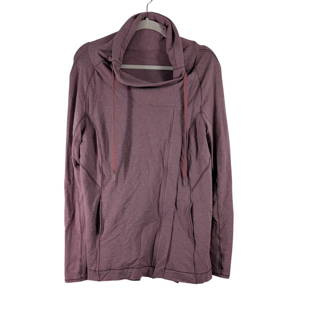 Lululemon Athletica Coast Wrap Dusty Rose Jacket, Size Large